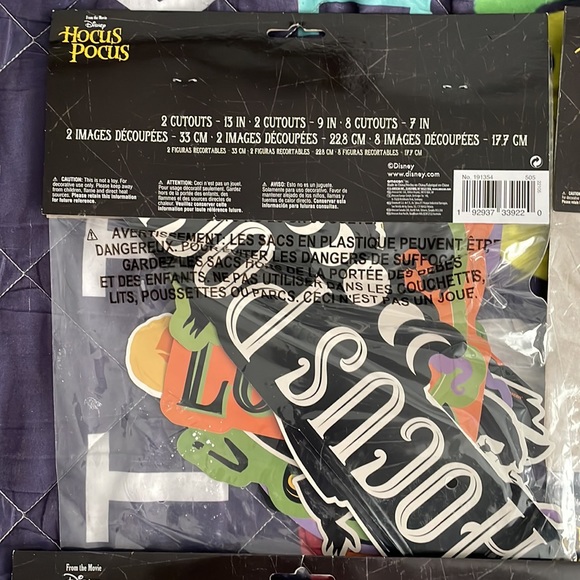 Disney’s Hocus Pocus Banners and Cut Outs - Picture 10 of 11